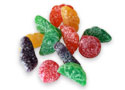 sour assorted fruit slices
