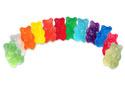 12 flavors of gummy bears