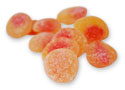 peach gummy rings
